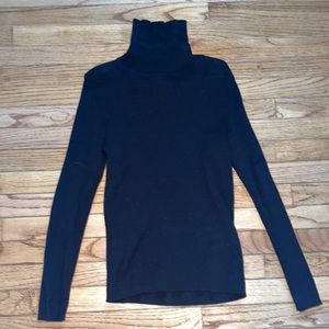 Black turtle neck